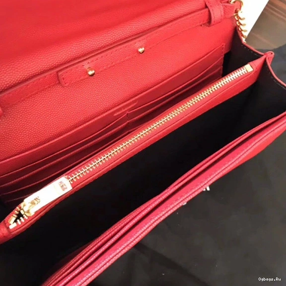 CHAIN CASSANDRE WALLET YSL MATELASSÉ 0819